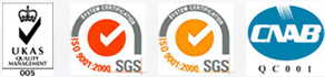 UKAS - ISO 9001-2000 SGS - CNAB QC 001